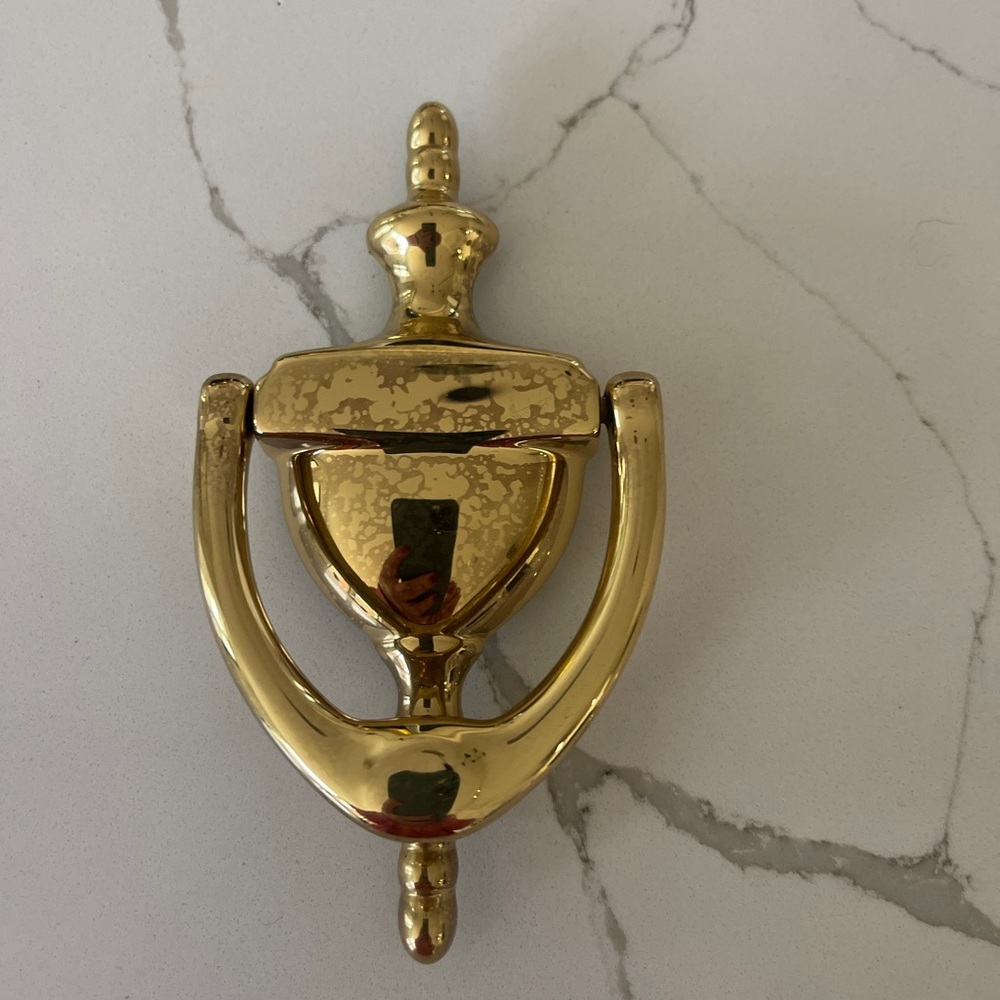 Polished brass Door Knocker